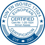 Iso Zertifikat 17024